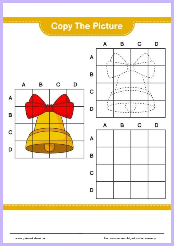 Free copy the picture worksheets – free printable worksheets preview