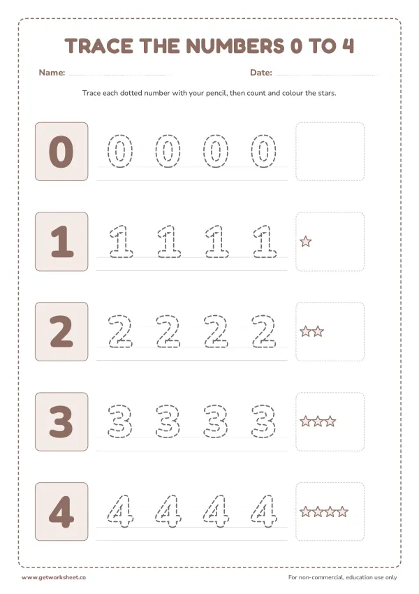 Free Montessori sandpaper numerals and cards and counters worksheets – free printable worksheets preview