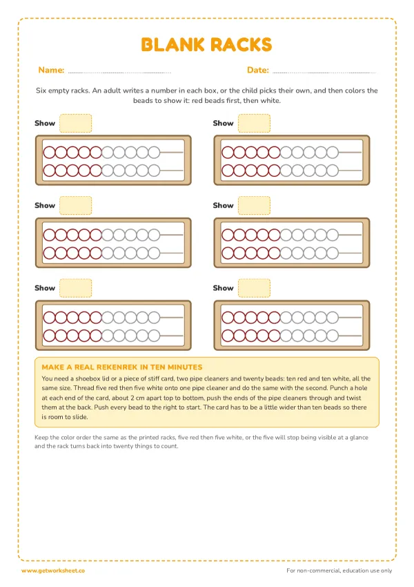 Blank racks and how to build one, page 1 preview